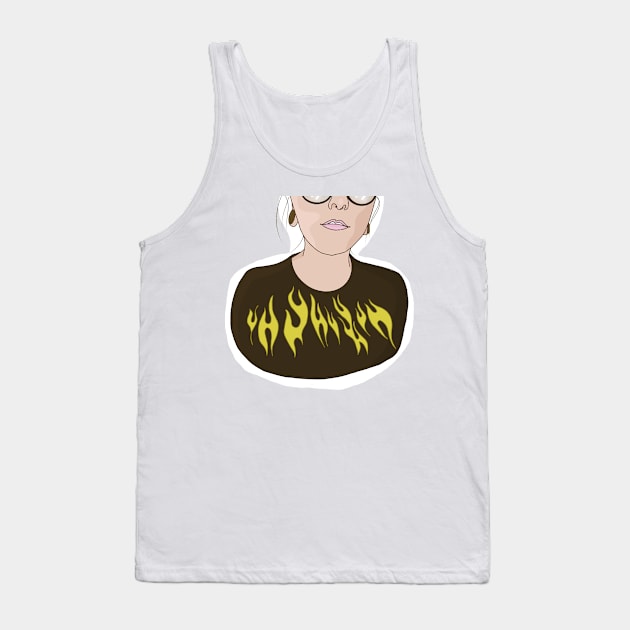 Self Tank Top by lizajambalaya